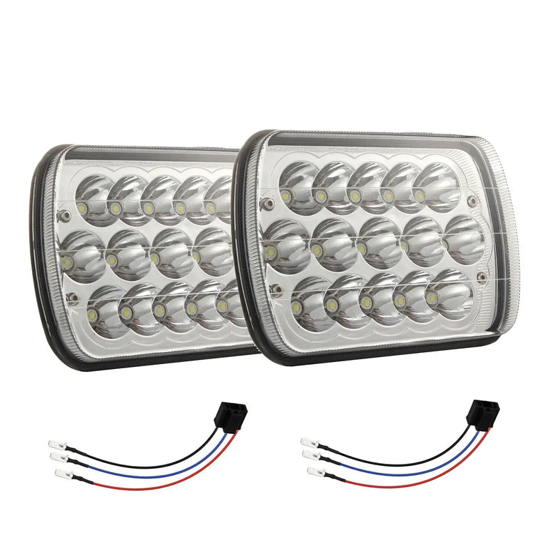 Phares LED H6054 Ford Bronco E-150 E-250 E-350 - vue de profil - Becquet Voiture
