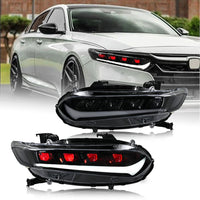 Phares LED Honda Accord 10e Génération 2018-2022 Quad Beam - vue rapprochée - Becquet Voiture