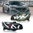 Phares LED Honda Civic Type R FK8 2016-2021