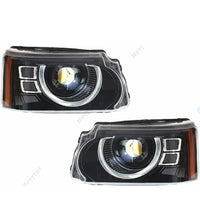Phares LED Land Rover Range Rover Sport L320 - détail du montage - Becquet Voiture