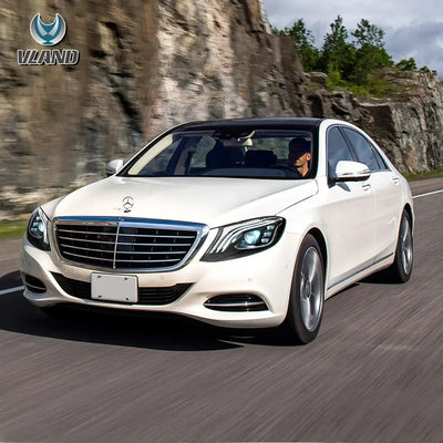 Phares LED Matriciels Mercedes Classe S W222 2014-2017 - packshot studio - Becquet Voiture