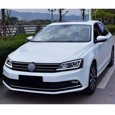 Phares LED Matriciels VW Passat B8 2014-2018 Séquentiel - installé sur véhicule - Becquet Voiture