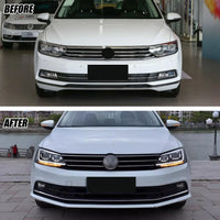 Phares LED Matriciels VW Passat B8 2014-2018 Séquentiel - vue de trois-quarts - Becquet Voiture