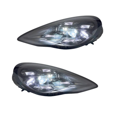 Phares LED Matrix Porsche Panamera 970 2010-2022 - vue rapprochée - Becquet Voiture
