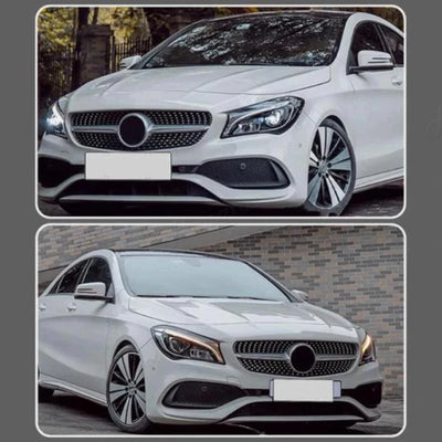 Phares LED Mercedes-Benz CLA W117 CLA200 CLA250 2016-2019 - vue de profil - Becquet Voiture