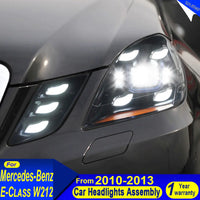 Phares LED Mercedes-Benz Classe E W212 2010-2013 - vue arrière - Becquet Voiture