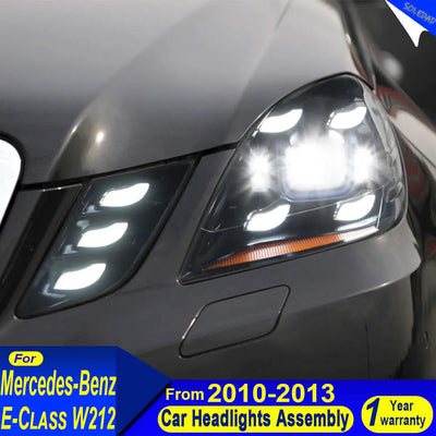 Phares LED Mercedes-Benz Classe E W212 2010-2013 - vue arrière - Becquet Voiture