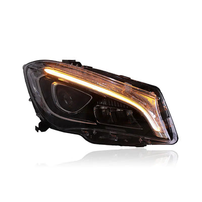 Phares LED Mercedes CLA W117 2013-2019 - installé sur véhicule - Becquet Voiture