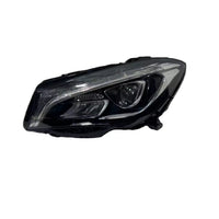 LED Headlights Mercedes CLA W117 2016-2018 - front view - Becquet Voiture