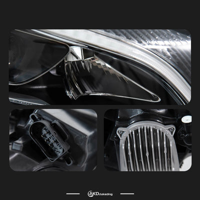 Phares LED Mercedes Classe A W176 2013-2018 - packshot studio - Becquet Voiture