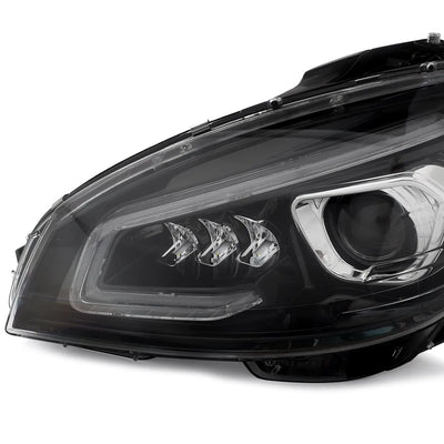 Phares LED Mercedes Classe C W204 2007-2011 (réf. 2) - détail du montage - Becquet Voiture
