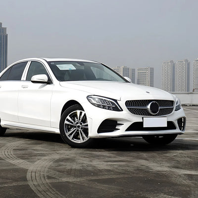 Phares LED Mercedes Classe C W205 2015-2018 - installé sur véhicule - Becquet Voiture