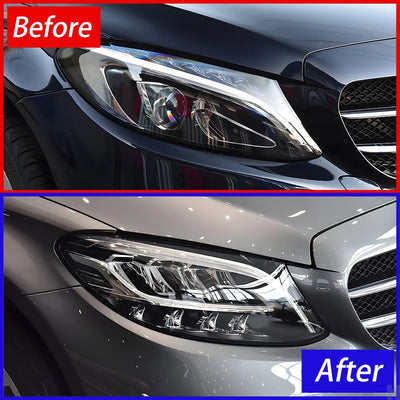 Phares LED Mercedes Classe C W205 2015-2018 - vue arrière - Becquet Voiture