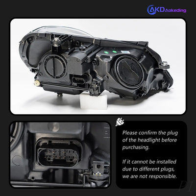 Phares LED Mercedes Classe E W212 2009-2013 - installé sur véhicule - Becquet Voiture