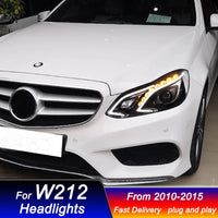 LED-Scheinwerfer Mercedes E-Klasse W212 2010–2015 - Studio-Packshot - Becquet Voiture