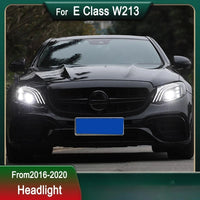 Phares LED Mercedes Classe E W213 2016-2020 DRL Dynamique AMG - packshot studio - Becquet Voiture