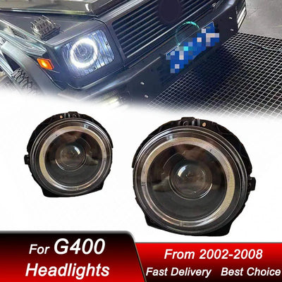 Phares LED Mercedes Classe G W463 2002-2008 - vue arrière - Becquet Voiture