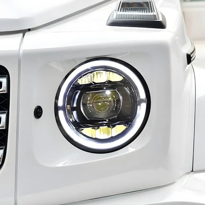 Phares LED Mercedes Classe G W463 W464 2007-2024 - vue de face - Becquet Voiture