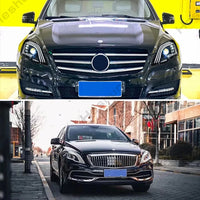 LED-Scheinwerfer Mercedes R-Klasse W251 R300 R500 2011–2017 - Rückansicht - Becquet Voiture