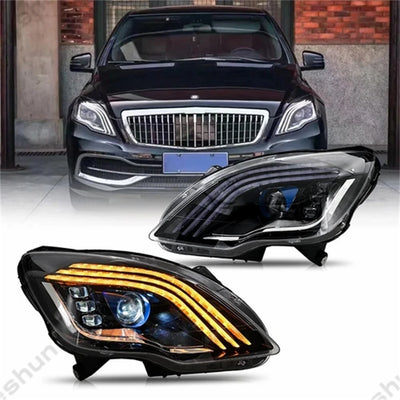 Phares LED Mercedes Classe R W251 R300 R500 2011-2017 - vue de face - Becquet Voiture