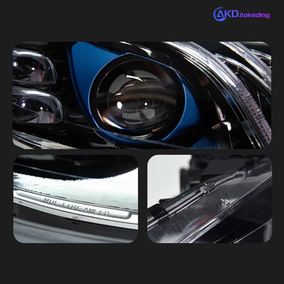 Phares LED Mercedes Classe S W221 2006-2013 - packshot studio - Becquet Voiture