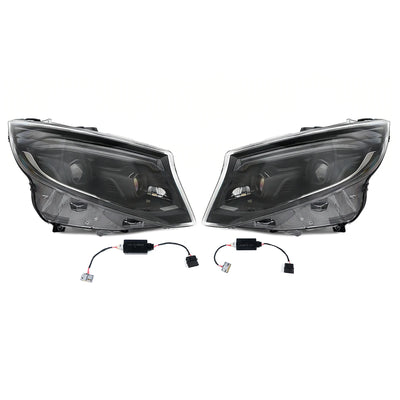 Phares LED Mercedes Classe V W447 V220 2015-2023 - vue de dessus - Becquet Voiture