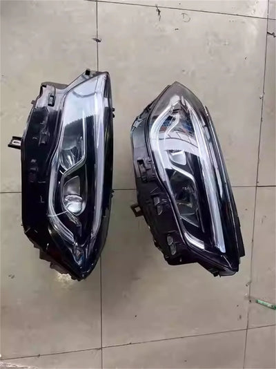 Phares LED Mercedes GLA 2021-2024 DRL Diurne Clignotant AMG - installé sur véhicule - Becquet Voiture
