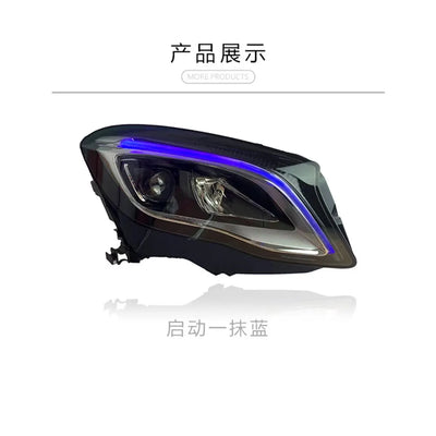 Phares LED Mercedes GLA C180 C200 C220 2015-2019 - vue de profil - Becquet Voiture