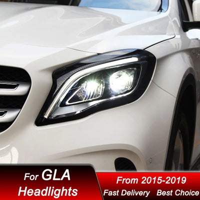 Phares LED Mercedes GLA X156 2015-2020 - vue arrière - Becquet Voiture