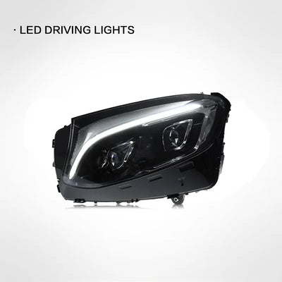 Phares LED Mercedes GLC W253 2016-2019 - packshot studio - Becquet Voiture