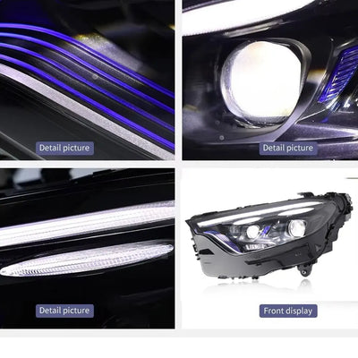 Phares LED Mercedes GLC W254 X254 2023-2025 - vue de trois-quarts - Becquet Voiture