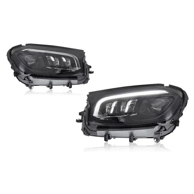 Phares LED Mercedes GLS X166 X167 2016-2024 - vue de profil - Becquet Voiture