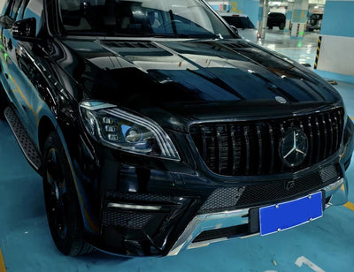 Phares LED Mercedes ML W166 2012-2015 Lentille Projecteur AMG - packshot studio - Becquet Voiture