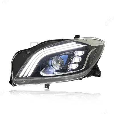 Phares LED Mercedes ML W166 2012-2015 Lentille Projecteur AMG - vue arrière - Becquet Voiture
