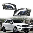 Phares LED Mercedes ML W166 2012-2015 Lentille Projecteur AMG