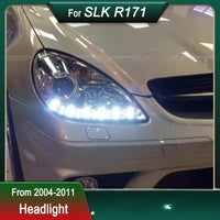 Phares LED Mercedes SLK R171 SLK200 SLK300 2004-2011 DRL - vue arrière - Becquet Voiture