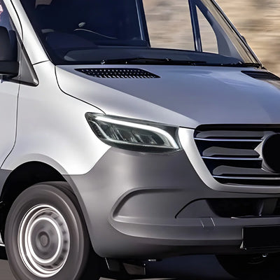 Phares LED Mercedes Sprinter W907 2018-2023 - vue de profil - Becquet Voiture