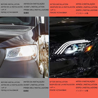 Phares LED Mercedes Sprinter W907 Style Maybach - vue arrière - Becquet Voiture