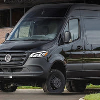 Phares LED Mercedes Sprinter W907 W910 2019-2023 - installé sur véhicule - Becquet Voiture