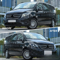 LED-Scheinwerfer Mercedes Vito V-Klasse V250 V260 W447 Maybach - Rückansicht - Becquet Voiture