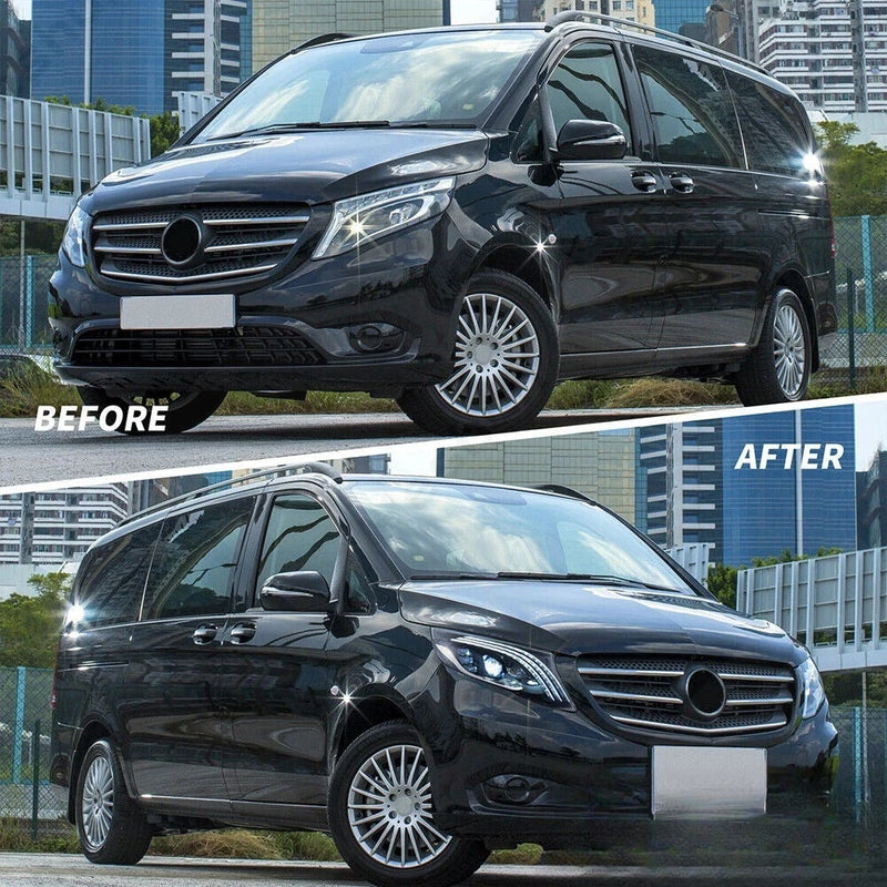 LED-Scheinwerfer Mercedes Vito V-Klasse V250 V260 W447 Maybach - Rückansicht - Becquet Voiture