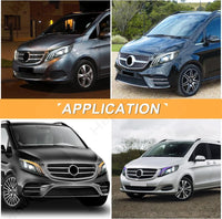 LED-Scheinwerfer Mercedes Vito V-Klasse V250 V260 W447 Maybach - Seitenansicht - Becquet Voiture