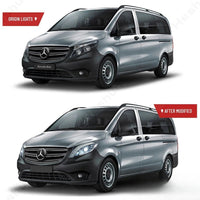 LED-Scheinwerfer Mercedes Vito V-Klasse V250 V260 W447 Maybach - Dreiviertelansicht - Becquet Voiture