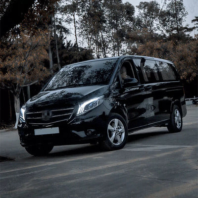 Phares LED Mercedes Vito Classe V W447 V260 2016-2020 - vue de trois-quarts - Becquet Voiture