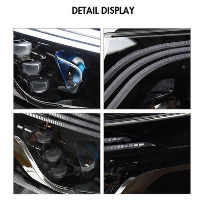 Phares LED Mercedes Vito V-Class W447 Look Maybach - packshot studio - Becquet Voiture