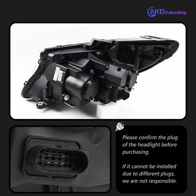 Phares LED Mercedes Vito W447 2015-2022 - vue de trois-quarts - Becquet Voiture