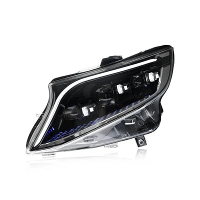 Phares LED Mercedes Vito W447 2016-2023 Feux Jour Clignotant - packshot studio - Becquet Voiture
