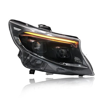 Phares LED Mercedes Vito W447 2016-2023 (réf. 2) - vue arrière - Becquet Voiture