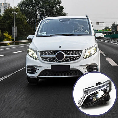 Phares LED Mercedes Vito W447 Classe V 2016-2023 Look Premium - vue arrière - Becquet Voiture