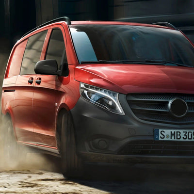 Phares LED Mercedes Vito W447 Classe V 2016-2023 Look Premium - vue de profil - Becquet Voiture